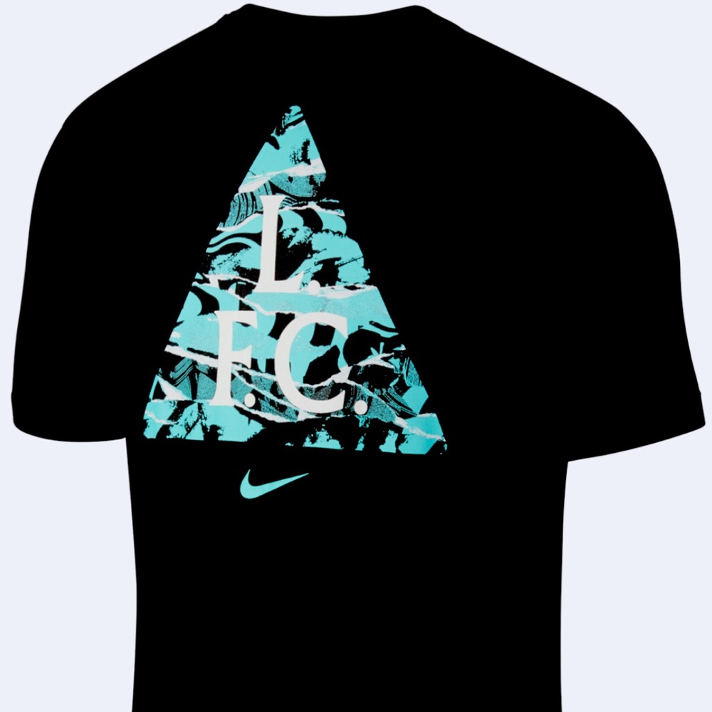 RARE Nike Liverpool FC Ignite Graphic Logo Tee shirt men soccer football kit top